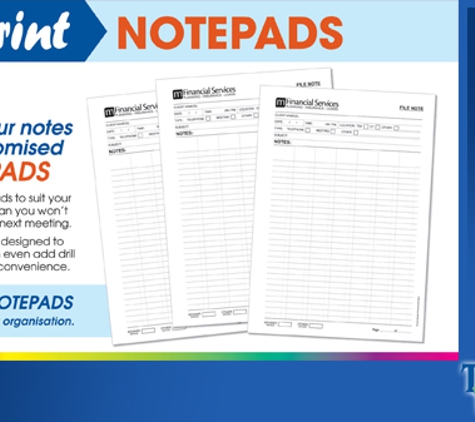 Townprint - Aitkenvale, QLD. Notepads