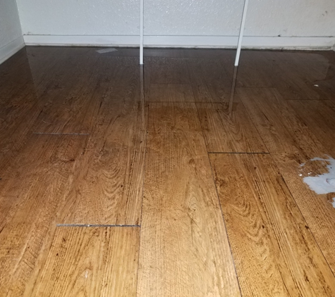 Village Walk Apartments - Jasper, TX. Bedroom closet ruined