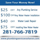 Plumbing Service Rosharon