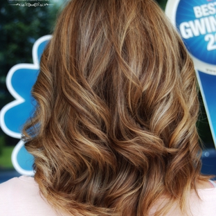 Karma Salon & Spa - Buford, GA. A variety of highlights and lowlights add tons of dimension!