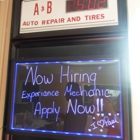 A & B Auto Repair & Tires Inc.