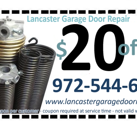 Lancaster Garage Door Repair - Lancaster, TX