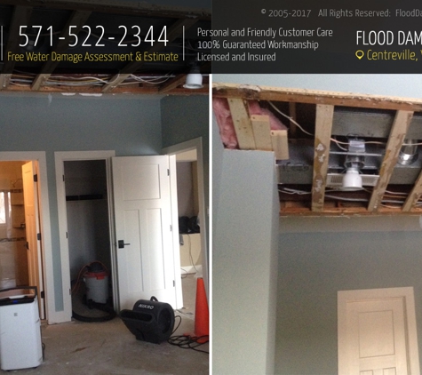 Flood Damage Pro of Centreville - Centreville, VA. Water Damage Restoration Services