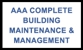 AAA Complete Building Maintenance & Management Logo