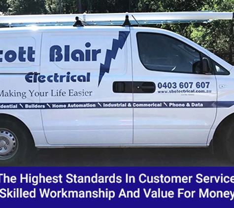 SB Electrical Pty Ltd - Mountain Creek, QLD. The Highest Standards In Customer Service, Skilled Workmanship And Value For Money