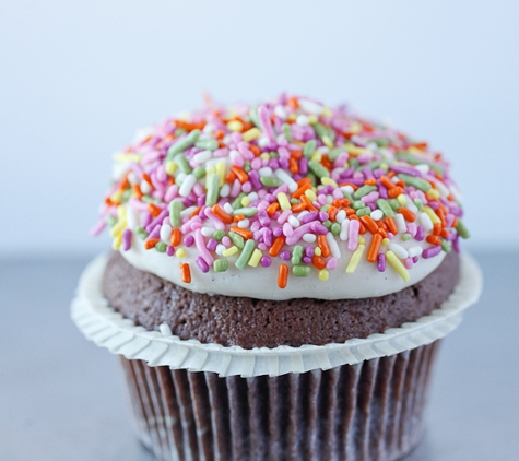 Church of Cupcakes - Denver, CO. Sprinkle Salvation - chocolate cake, vanilla buttercream, and plenty of sprinkles