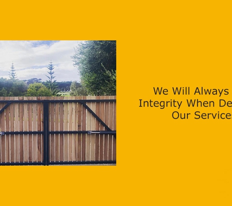 Highlight Fencing Pty Ltd. We Will Always Hold Integrity When Delivering Our Services
