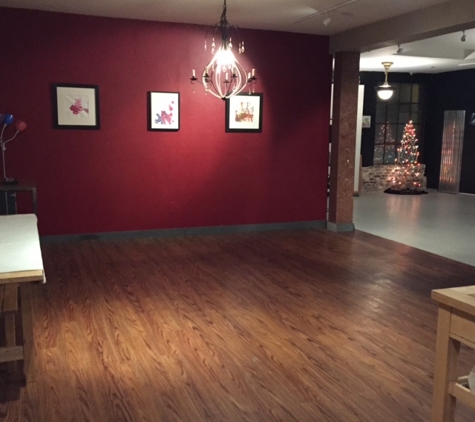 City of Paris Studios - Emeryville, CA. Gallery ready for Corporate Christmas Dance Party Booking