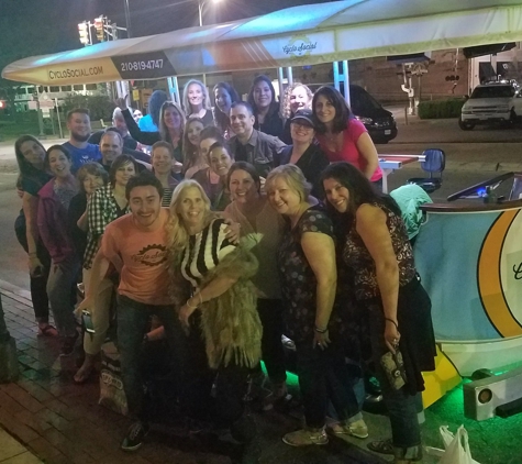 Alamo City Beer Bike - San Antonio, TX. 30 people tonight