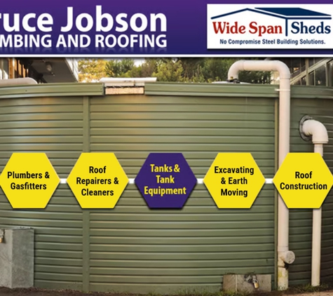 Bruce Jobson Plumbing & Roofing - Goonellabah, NSW. Domestic And Commercial Tanks, Servicing The Whole Northern Rivers And Surrounding Areas