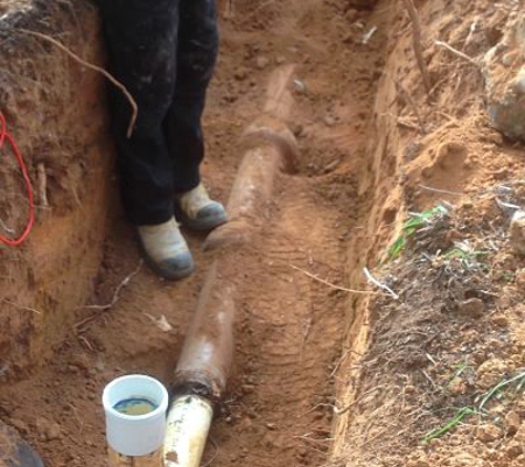 Priority One Plumbing & Electrical - Crace, ACT. Work Site