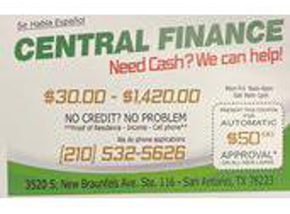 Central Finance - San Antonio, TX