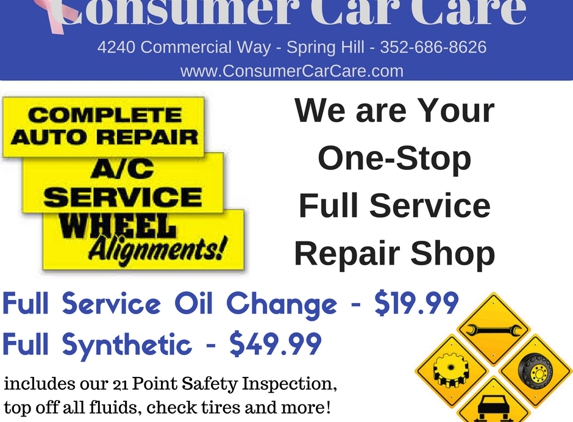 Consumer Car Care - Spring Hill, FL