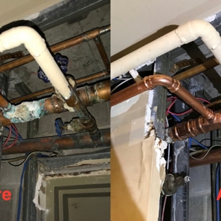 Local Plumbing Services - Gonzales, CA. Before and After