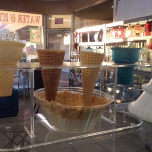 Coby's Water & Ice Cream - Calimesa, CA. Cake cones, sugar cones, waffle cones and bowls