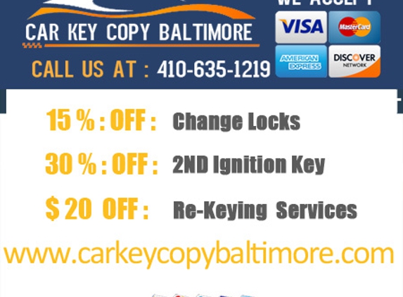 Car Key Copy Baltimore - Baltimore, MD