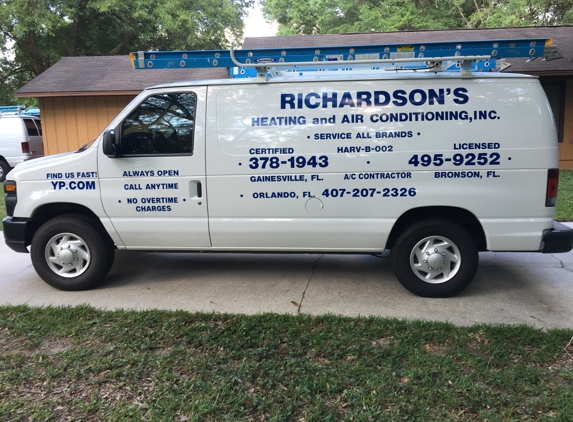 Richardson's Heating & Air Conditioning Inc - Gainesville, FL