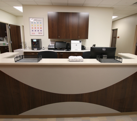 MedPost Urgent Care - Wayland, MA. MedPost lobby desk