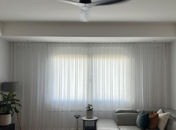 Cobbitty Blinds - Smeaton Grange, NSW. Living room sheers