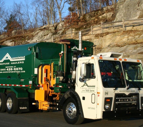 Associated Refuse Haulers - Monroe, CT. State of the Art Fully Automated Vehicles to Keep Your Trash Secure and Properly Disposed Of!