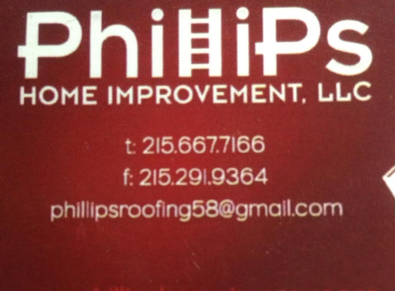 Phillips Home Improvement & Roofing LLC - Philadelphia, PA