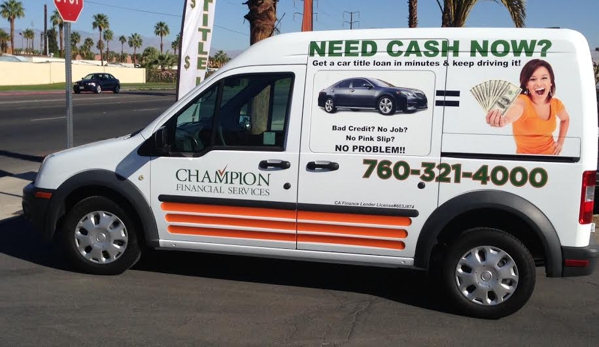 Champion Financial Services - Santa Ana, CA