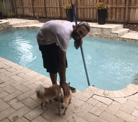 Schubert's Pool and Spa Service - Miami, FL. My dogs love him.