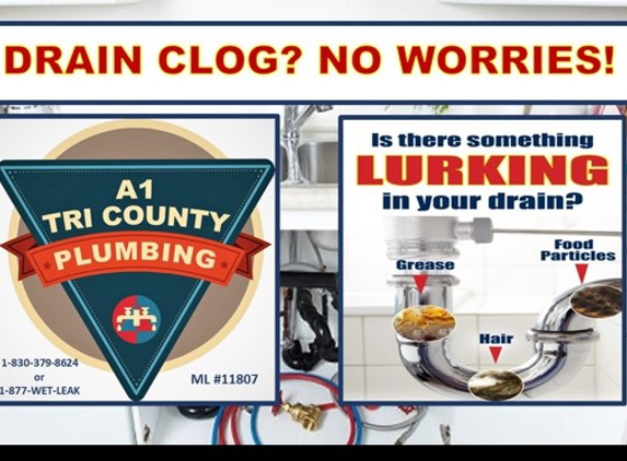 A-1 Tri-County Plumbing Inc - Seguin, TX