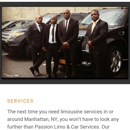 Passion Limo & Car Services - Transportation Providers