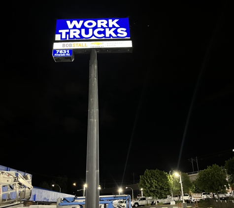 C P Richards Signs Inc - El Cajon, CA. Pylon Signage