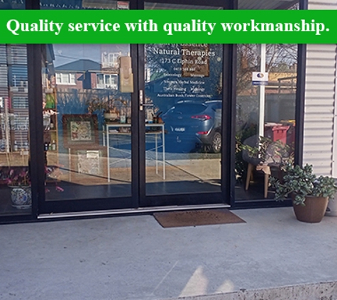 EarthEssence Natural Therapies - Newstead, TAS. Quality service with quality workmanship.