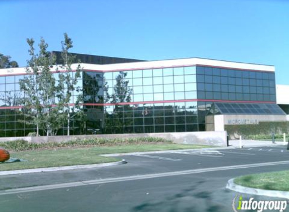 Micrometals Inc - Anaheim, CA