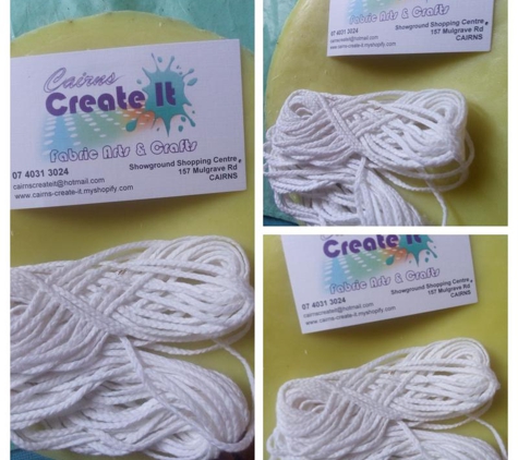 Cairns Create It - Bungalow, QLD. 10 mtrs- candle wick string