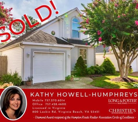 Kathy Howell-Humphreys | Long & Foster Real Estate INC. - Virginia Beach, VA