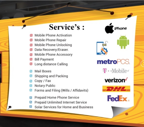 Metro Pcs - Chatsworth, CA. Cell Plus - Services