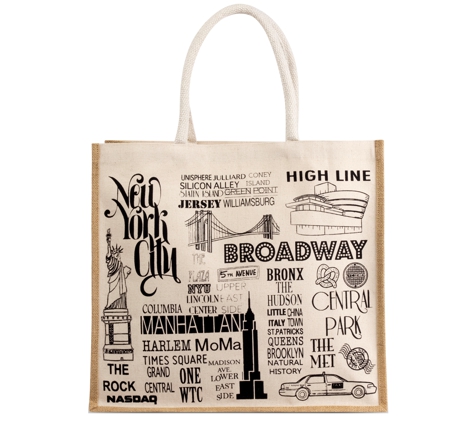 Envi Reusable Bags - New York, NY. New York City Custom Jute Bag