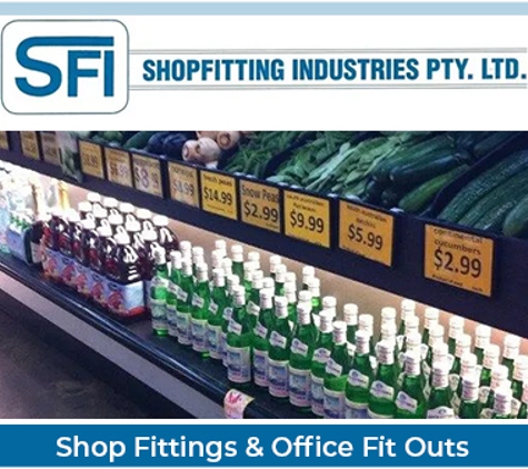 Shopfitting Industries - Melrose Park, SA. Shop Fittings & Office Fit Outs