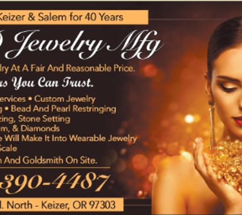 D & D Jewelry Mfg - Keizer, OR