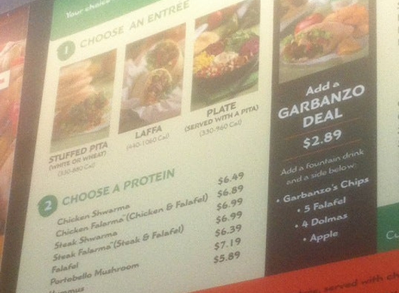 Garbanzo Mediterranean Grill - Aurora, CO