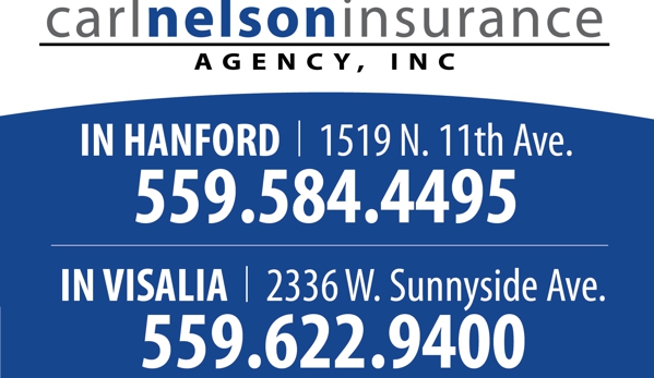 Kunkleman Insurance Agency, Inc. - Visalia, CA. Carl Nelson Insurance Agency, Inc. in Visalia www.carlnelsonins.com