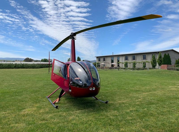 Rotor One - Melbourne Helicopter Rides - Essendon Fields, VIC. Helicopter Flight and Winery Tour to Meletos in the Yarra Valley