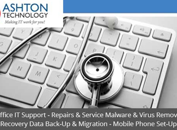 Ashton Technology - Woodvale, WA. Home Office IT Support - Repairs & Service Malware & Virus Removal