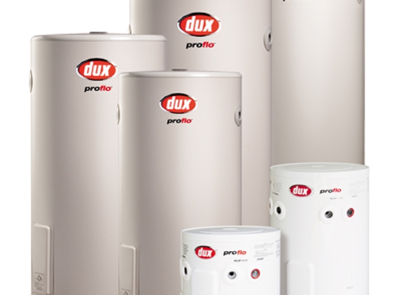 Aussie Hot Water Services - Sydney. Dux Electric Hot Water Systems All Sizes & Capacities