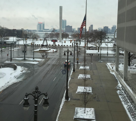 One Woodward Lobby + Patio - Detroit, MI