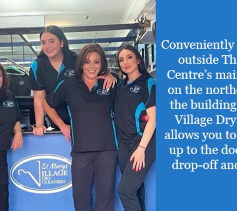 Village Dry Cleaners The - St Marys, NSW. St Marys Village Dry Cleaners is located by The Village Centre, with easy drive-up service.