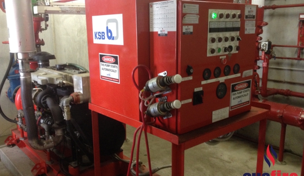 Ausfire Protection - Bradbury, NSW. Pump Set Control Panel