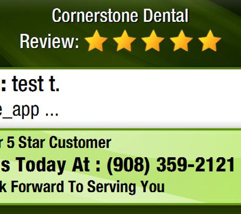 Cornerstone Dental - Cosmetic & Implant Dentistry - Hillsborough, NJ