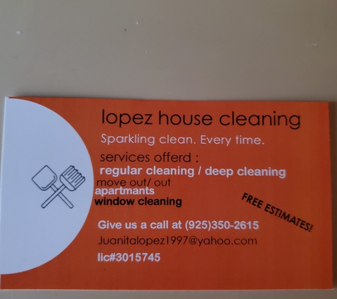 Lopez House Cleaning Services - Antioch, CA