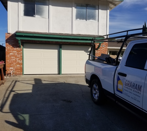 Graham Garage Door Repair - Folsom, CA. New garage door install