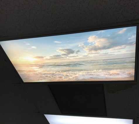 Dynamic Screen Printing - Burleson, TX. Fluorescent Light Fixture Cover